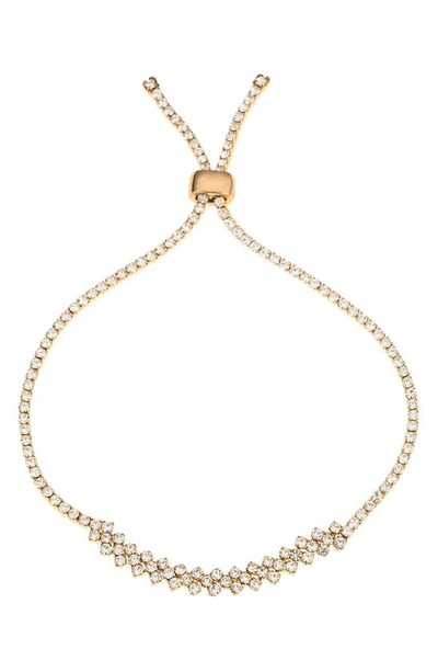 Ettika Delicate Shine Adjustable 18k Gold Plated Bracelet In Gold