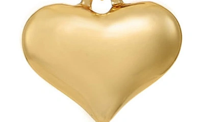 Ettika Crystal Love Drop Earrings In Gold
