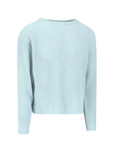Shop Auralee Sweaters In Blue