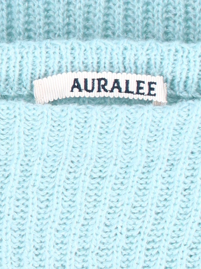 Shop Auralee Sweaters In Blue