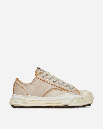 Shop Miharayasuhiro Hank Og Sole Ve Leather Low Sneakers In White