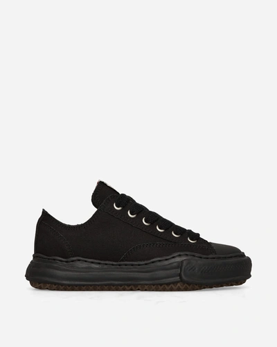 Shop Miharayasuhiro Peterson Og Sole Canvas Low Sneakers In Black