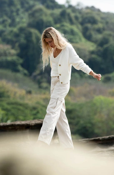 Shop Billabong Wall To Wall Cargo Pants In Antique White 1