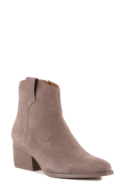 Shop Seychelles Upside Western Boot In Taupe