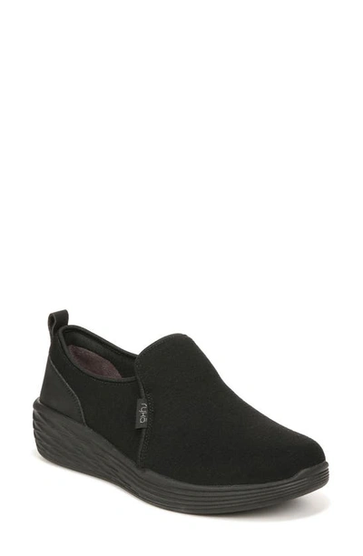 Shop Ryka Naomi Slip-on Sneaker In Black
