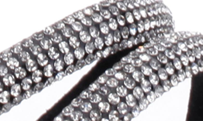 Shop Nina Kids' Sparklar Sandal In Black Silver