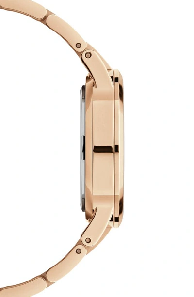 Shop Daniel Wellington Iconic Bracelet Watch, 32mm In Black/ Rose Gold