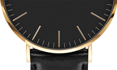 Daniel Wellington Classic Sheffield Black Dial 40 Mm Watch Dw00100127 In Gold