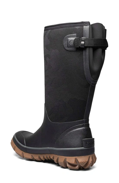 Bogs Whiteout Waterproof Boot In Black