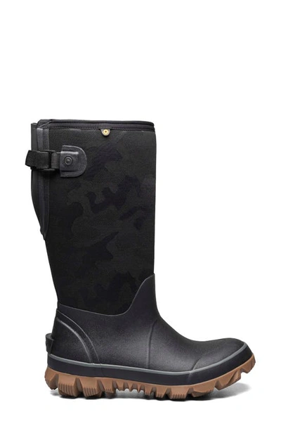 Bogs Whiteout Waterproof Boot In Black