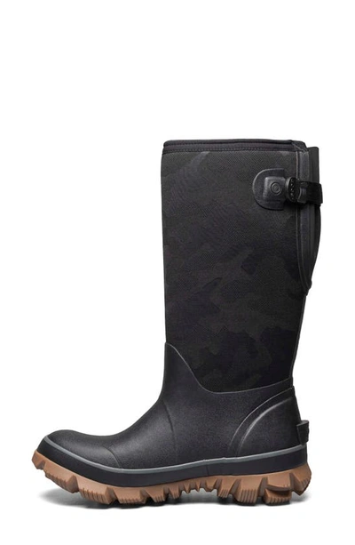 Bogs Whiteout Waterproof Boot In Black
