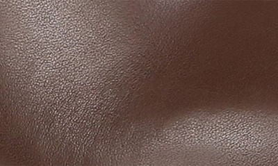 Naturalizer Verney Block Heel Waterproof Bootie In Chocolate Leather Brown