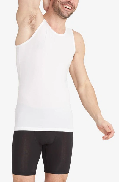 Shop Tommy John 2-pack Cool Cotton Slim Fit Tanks In White Double