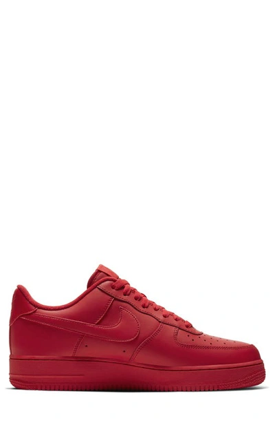 Shop Nike Air Force 1 '07 Lv8 Sneaker In University Red/ Black