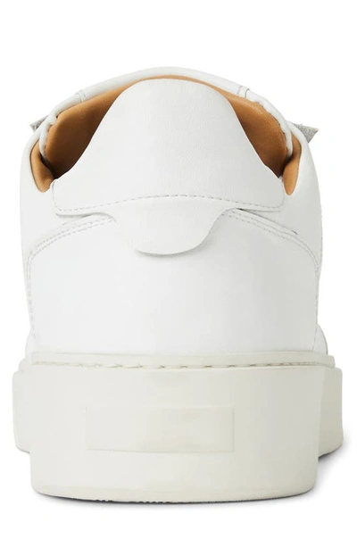 Shop Bruno Magli Dezi Leather Sneaker In White