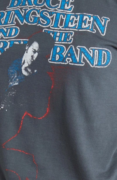 Shop Daydreamer Bruce Springsteen Ringer Graphic T-shirt In Vintage Black
