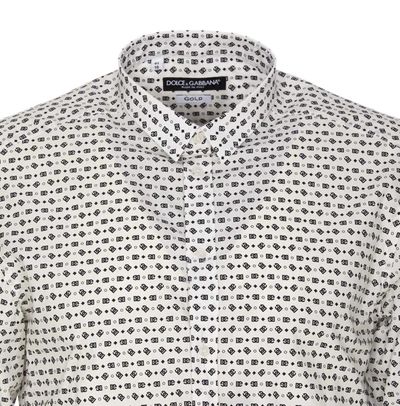 Shop Dolce & Gabbana Shirts In Grey