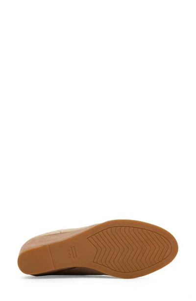 Toms Clare Wedge Bootie In Natuarl
