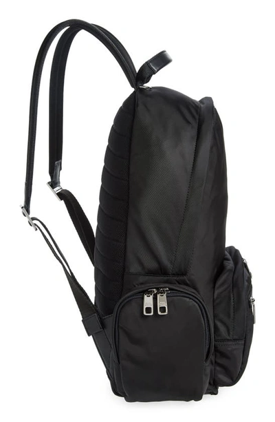 Shop Dolce & Gabbana Logo Backpack In Black/ Blac