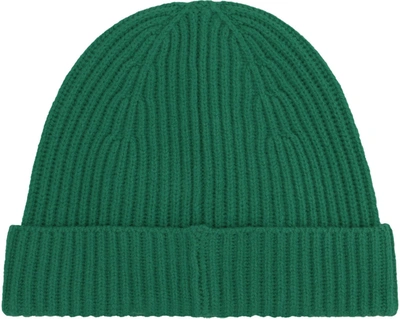 Shop Kenzo Wool Hat In Green