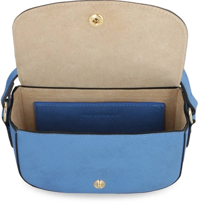 Shop Longchamp Épure Xs Leather Crossbody Bag In Blue