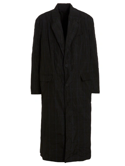 Shop Balenciaga Check Packable Coat Coats, Trench Coats Multicolor