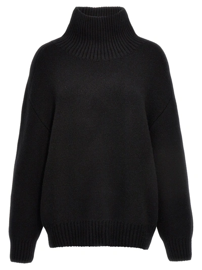 Shop Khaite Landen Sweater, Cardigans Black