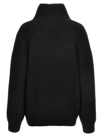 Shop Khaite Landen Sweater, Cardigans Black