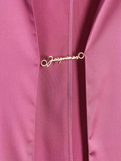 Shop Jacquemus Notte Shirt, Blouse Pink