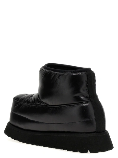 Shop Mm6 Maison Margiela Padded Ankle Boots Boots, Ankle Boots Black