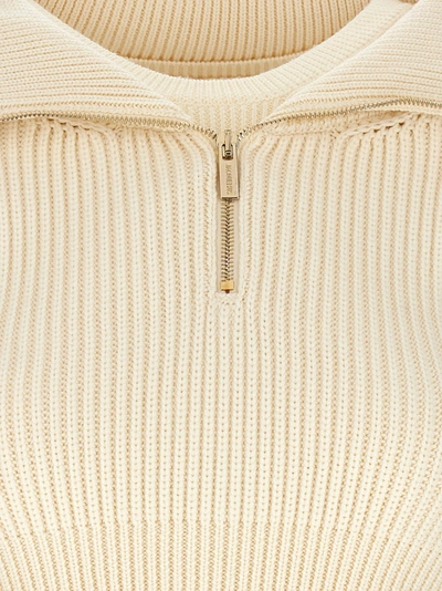 Shop Jacquemus Risoul Sweater, Cardigans White