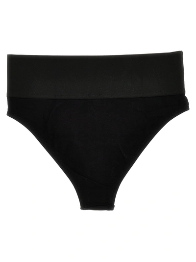 Shop Balenciaga Slip Elastico Logo Underwear, Body White/black