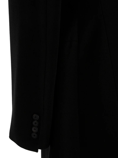Shop Balenciaga Waisted Maxi Coat Coats, Trench Coats Black