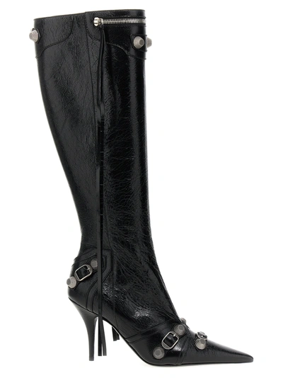 Shop Balenciaga Cagle Boots, Ankle Boots In Black