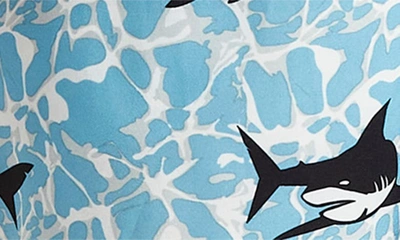 Rainforest Jaws Ii Swim Shorts In Sky Blue