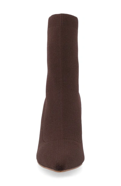 Journee Collection Noralinn Bootie In Brown