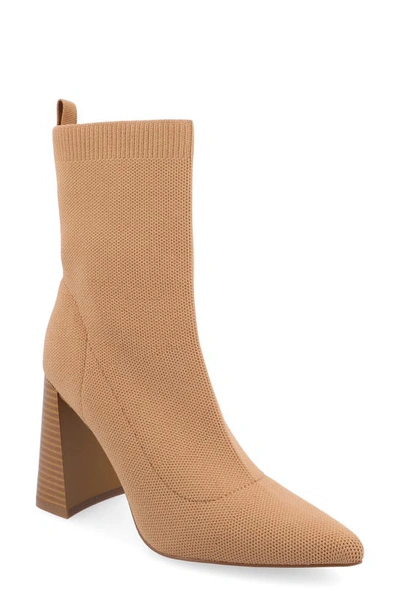 Journee Collection Noralinn Bootie In Tan