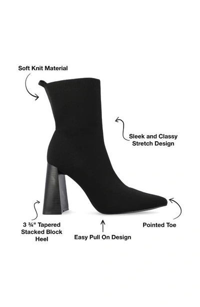 Journee Collection Noralinn Bootie In Black