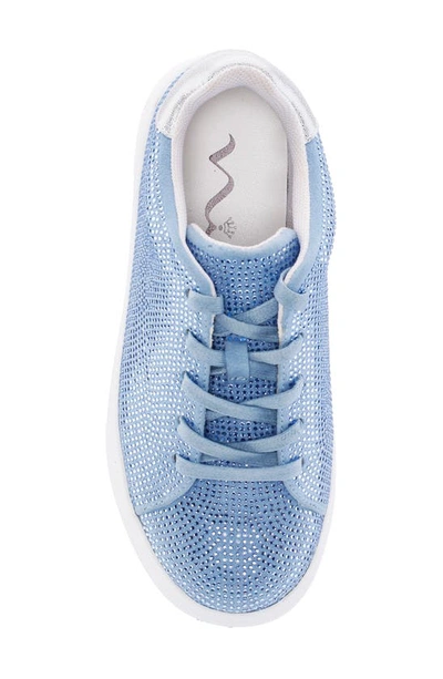 Shop Nina Kids' Gigee Sneaker In Lt Blue