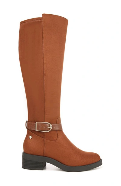 Shop Lifestride Brooks Knee High Boot In Walnut