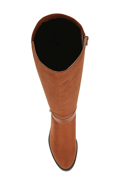 Shop Lifestride Brooks Knee High Boot In Walnut