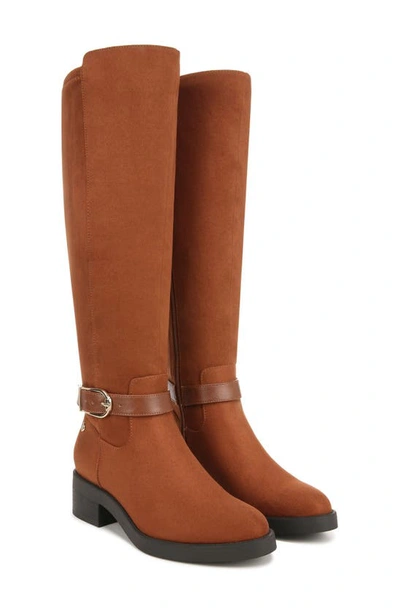 Shop Lifestride Brooks Knee High Boot In Walnut