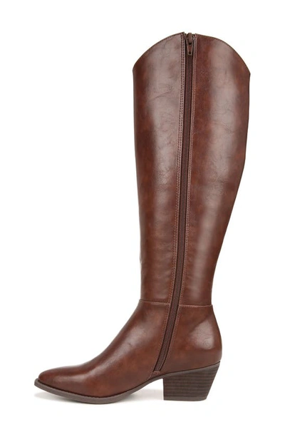 Shop Lifestride Reese Knee High Boot In Chestnut