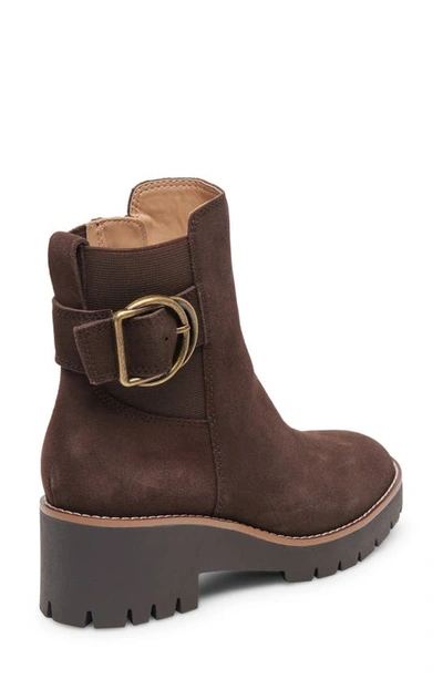 Shop Blondo Dakota Waterproof Bootie In Java Suede