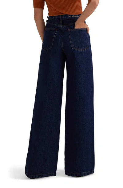 Favorite Daughter The Masha High Waist Wide Leg Jeans In Chastain