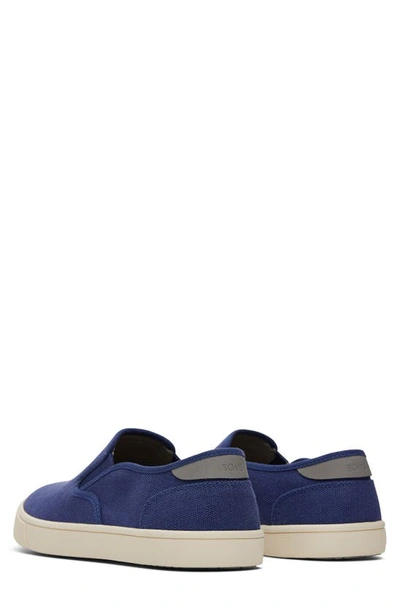 Shop Toms Baja Slip-on Sneaker In Medium Blue