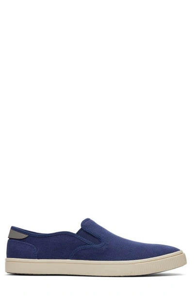 Shop Toms Baja Slip-on Sneaker In Medium Blue