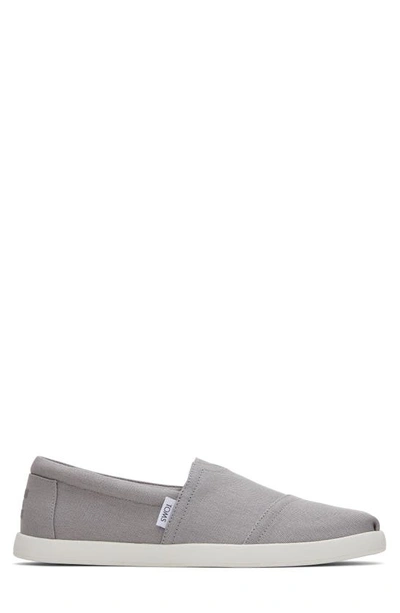 Shop Toms Alpargata Slip-on In Grey