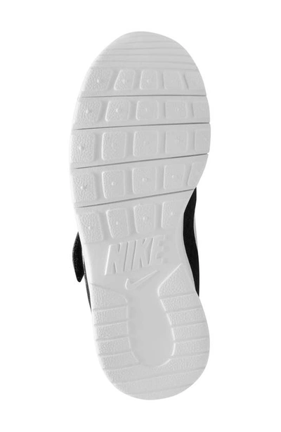 Shop Nike Kids' Tanjun Ez Sneaker In Black/ White/ White