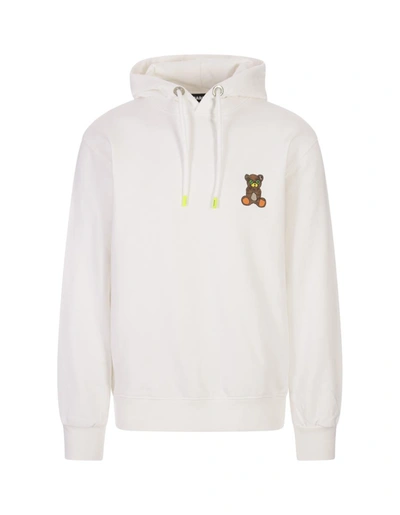 Barrow Sweatshirt With Teddy Bear Print In White ModeSens